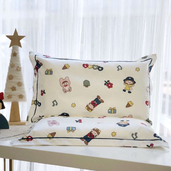 ins cartoon 60 thread cotton baby pillow case 30 * 50 latex core 
ins cartoon 60 thread cotton baby pillow case 30 * 50 latex core
