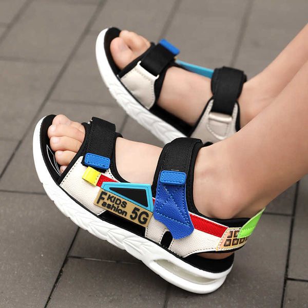children's shoes boys' sandals new summer non slip children's air cushion versatile open toe beach shoes, Black;red
children's shoes boys' sandals new summer non slip children's air cushion versatile open toe beach shoes, Black;red