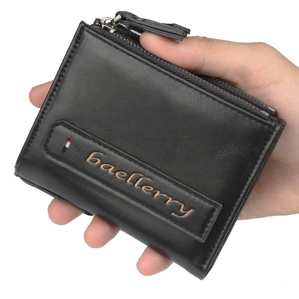 wallets 2021 men's pu leather po zipper press button multi card holder bits position black brown color coins purse wallet, Red;black
wallets 2021 men's pu leather po zipper press button multi card holder bits position black brown color coins purse wallet, Red;black