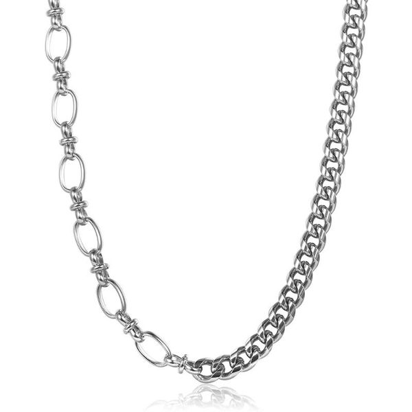 pendant necklaces punk knot necklace women cuban curn link chain choker adjustable silver color metal collar birthday party jewelry gift dn2
pendant necklaces punk knot necklace women cuban curn link chain choker adjustable silver color metal collar birthday party jewelry gift dn2