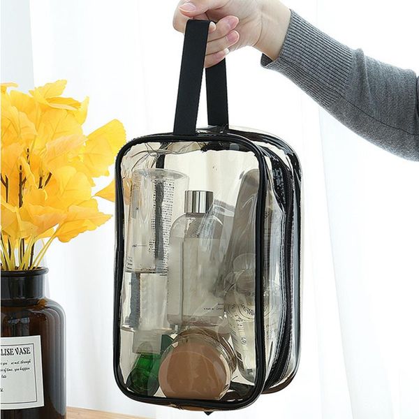 portable clear makeup bag zipper waterproof cosmetics transparent travel storage carry pouch pvc zippered toiletry cosmetic bags & cases
portable clear makeup bag zipper waterproof cosmetics transparent travel storage carry pouch pvc zippered toiletry cosmetic bags & cases