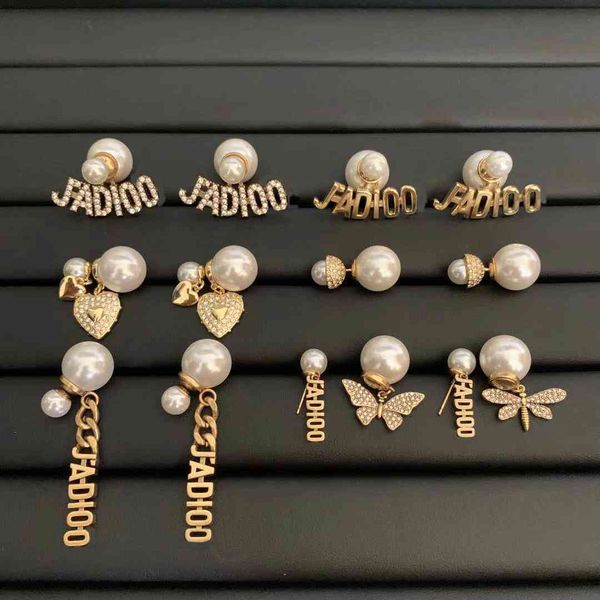 designer jewelry new star brass earrings, net red same love pearl earrings, Silver
designer jewelry new star brass earrings, net red same love pearl earrings, Silver