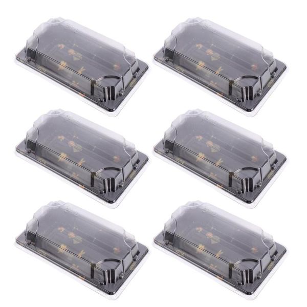 gift wrap 50 pcs disposable sushi box packing portable food storage