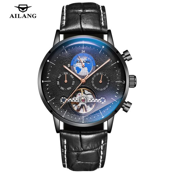 2021 new multifunctional gentlemen clocks automatic mechanical men luxury leather casual mode tours, Slivery;brown
2021 new multifunctional gentlemen clocks automatic mechanical men luxury leather casual mode tours, Slivery;brown