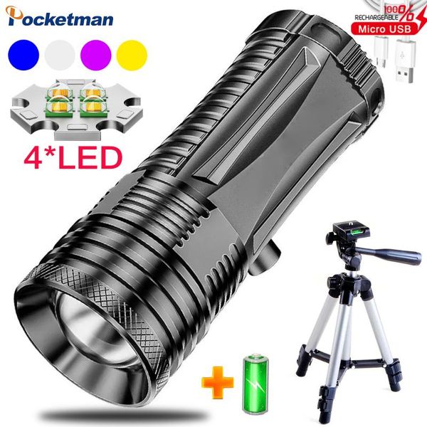 other led lighting 4 light sources blue light/white light/purple light/yellow fishing waterproof usb torch with bracket
other led lighting 4 light sources blue light/white light/purple light/yellow fishing waterproof usb torch with bracket
