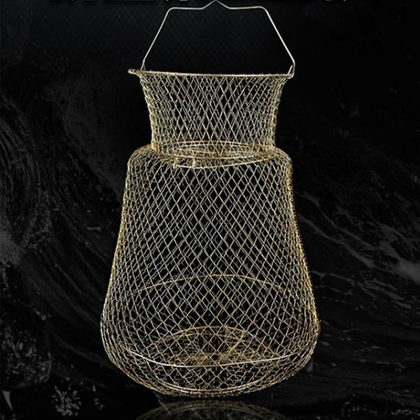 fishing accessories 1 piece of foldable wire cage, fish, crab, squid, shrimp catcher, spring door, portable fish net pot
fishing accessories 1 piece of foldable wire cage, fish, crab, squid, shrimp catcher, spring door, portable fish net pot