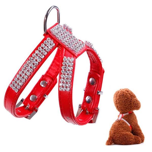 dog collars & leashes adjustable bling rhinestone harness pet dogs collar vest for chihuahua small medium chest strap leash walk
dog collars & leashes adjustable bling rhinestone harness pet dogs collar vest for chihuahua small medium chest strap leash walk