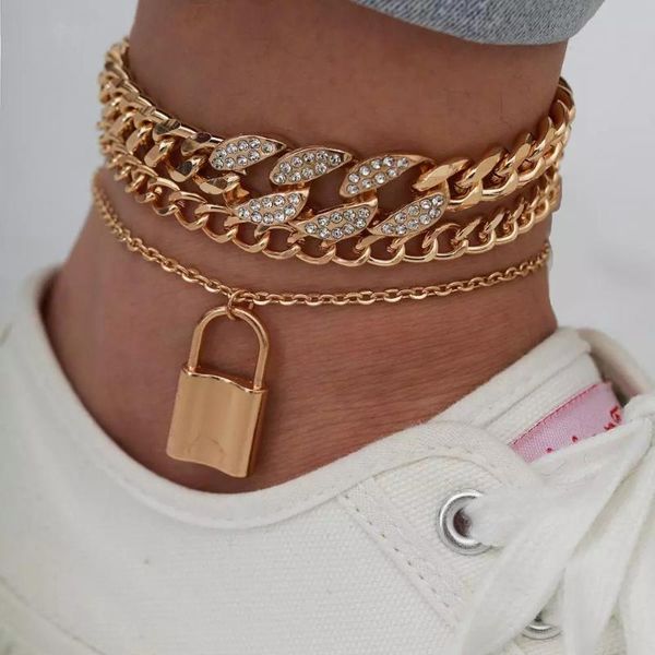 anklets hip hop iced out cuban anklet for women rhinestone bling paved crystal rapper lock luxury ankle on foot barefoot sandals jewelry, Red;blue
anklets hip hop iced out cuban anklet for women rhinestone bling paved crystal rapper lock luxury ankle on foot barefoot sandals jewelry, Red;blue
