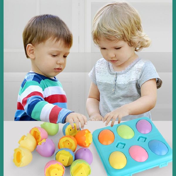 6Pcs/set Colorful Egg Baby Toys Puzzle Game Early Educational Matching Toy Learning Color Shape for Kids Toddler Childrens Gift
6Pcs/set Colorful Egg Baby Toys Puzzle Game Early Educational Matching Toy Learning Color Shape for Kids Toddler Childrens Gift