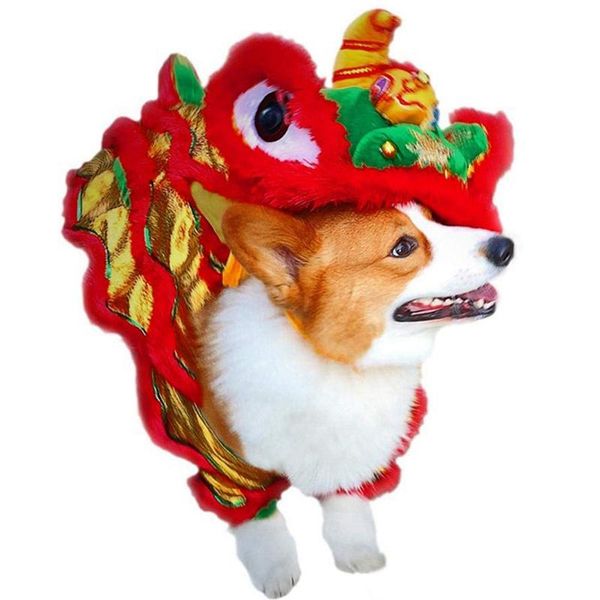 funny dog clothes year's pet chinese costume dragon dance lion party red festive lucky cat 11 apparel
funny dog clothes year's pet chinese costume dragon dance lion party red festive lucky cat 11 apparel
