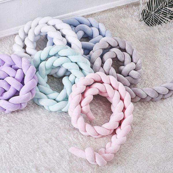 braided crib bumper baby cot wrap around protection bed sleep for borns kids bedding sets
braided crib bumper baby cot wrap around protection bed sleep for borns kids bedding sets