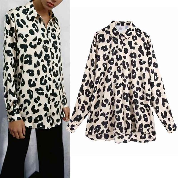 women animal print oversized button up shirts woman lapel collar long sleeve stain blouse ladies fashion casual 210519, White
women animal print oversized button up shirts woman lapel collar long sleeve stain blouse ladies fashion casual 210519, White