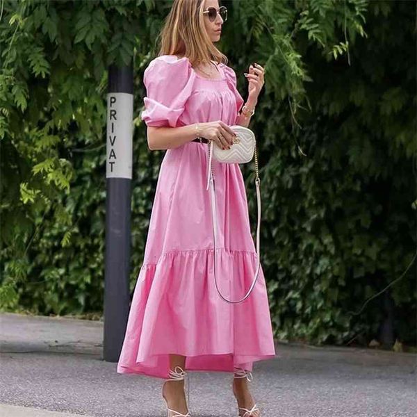 women summer solid dresses vintage long party vestidos square collar half sleeve female casual elegant 210422, Black;gray
women summer solid dresses vintage long party vestidos square collar half sleeve female casual elegant 210422, Black;gray