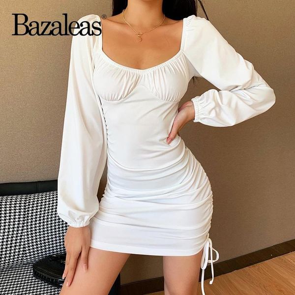 fashion white mini dress streetwear slim double side drawstring women dresses long sleeve vestidos casual, Black;gray
fashion white mini dress streetwear slim double side drawstring women dresses long sleeve vestidos casual, Black;gray