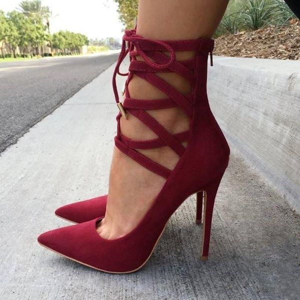 shoes, beautiful fashionable women's suede, cross straps, tip, about 11 cm high-heeled shoes. size:34-45 dress shoes, Black
shoes, beautiful fashionable women's suede, cross straps, tip, about 11 cm high-heeled shoes. size:34-45 dress shoes, Black