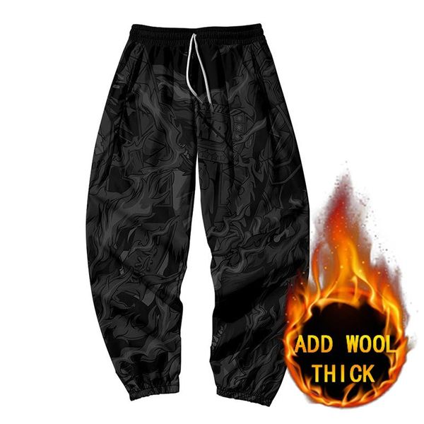 winter chinese leggings hip hop black cargo pants joggers male sweatpants man trousers 9-point flame shading style men's
winter chinese leggings hip hop black cargo pants joggers male sweatpants man trousers 9-point flame shading style men's