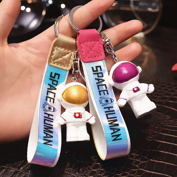 2021 fashion keychain new wandering earth astronaut doll ribbon leather rope key chain pendant creative gift, Silver
2021 fashion keychain new wandering earth astronaut doll ribbon leather rope key chain pendant creative gift, Silver