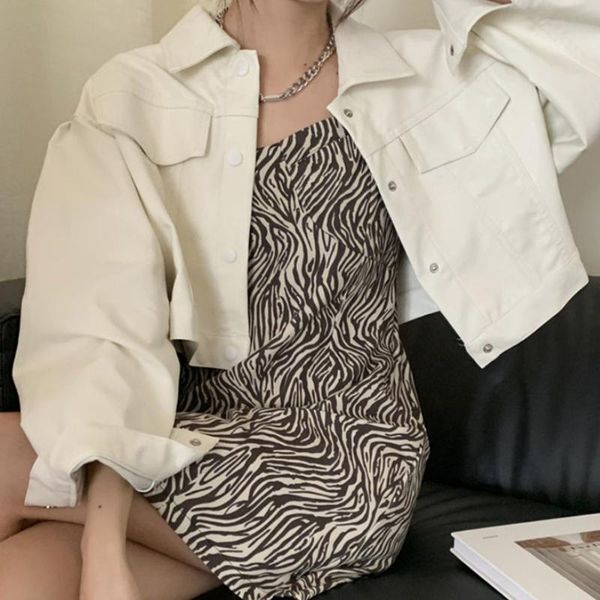 women's leather & faux autumn and spring loose versatile single-breasted pu age-reducing jacket female fashion street, Black
women's leather & faux autumn and spring loose versatile single-breasted pu age-reducing jacket female fashion street, Black