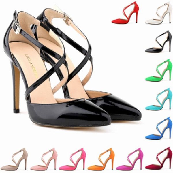 dress shoes sandals women's super high heels slim wedding party sharp high-heeled, Black
dress shoes sandals women's super high heels slim wedding party sharp high-heeled, Black