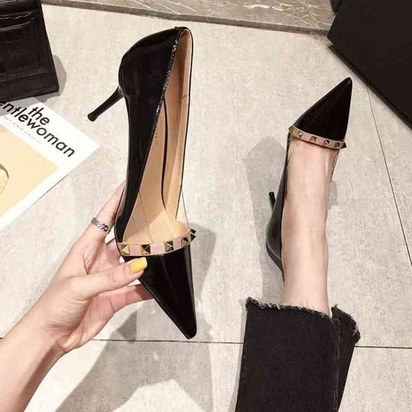 luxury designer women's shoes willow nail high heels v family temperament transparent rubber shallow mouth single shoes women's ve, Black
luxury designer women's shoes willow nail high heels v family temperament transparent rubber shallow mouth single shoes women's ve, Black
