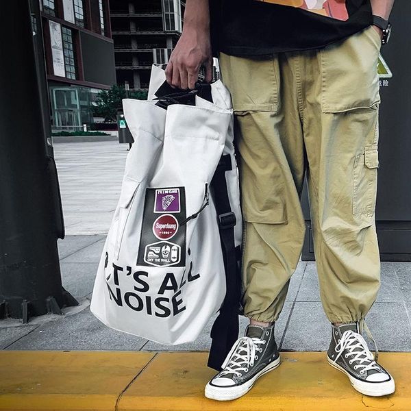 street style backpack fashionable oxford hip hop men's streetwear college shoulder crossbody large travel couples bags school
street style backpack fashionable oxford hip hop men's streetwear college shoulder crossbody large travel couples bags school