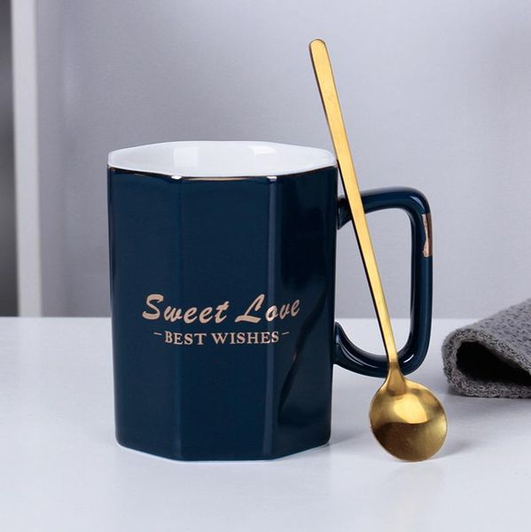 ceramic mug of coffee cup creative trend couples take teaspoons household water bottle mugs
ceramic mug of coffee cup creative trend couples take teaspoons household water bottle mugs
