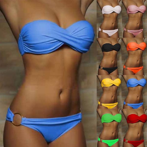 new two-piece bikini women padded bra bikini trikin bottom beach swimsuit swimwear plus size, Red;black
new two-piece bikini women padded bra bikini trikin bottom beach swimsuit swimwear plus size, Red;black