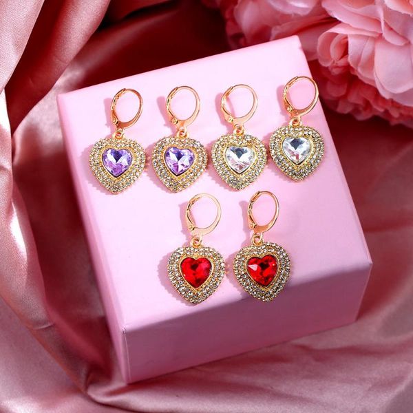 dangle & chandelier bling double row rhinestones crystal love heart drop earrings for women gold color full rhinestone fashion wedding jewel, Silver
dangle & chandelier bling double row rhinestones crystal love heart drop earrings for women gold color full rhinestone fashion wedding jewel, Silver