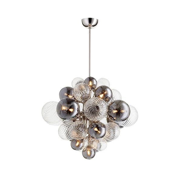 nordic creative living room bedroom restaurant shopping mall el postmodern glass ball magic bean molecular pendant lamps
nordic creative living room bedroom restaurant shopping mall el postmodern glass ball magic bean molecular pendant lamps