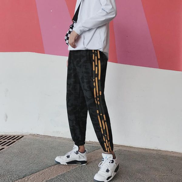 spring and summer chinese style quality comfortable cotton tide male harajuku loose sports campus camouflage trousers men's pants, Black
spring and summer chinese style quality comfortable cotton tide male harajuku loose sports campus camouflage trousers men's pants, Black