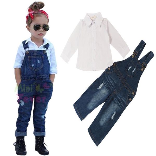 clothing sets 2021 summer clothes for girls denim garments, cotton shirts and pants 2 pcs + bib baby girl, White
clothing sets 2021 summer clothes for girls denim garments, cotton shirts and pants 2 pcs + bib baby girl, White