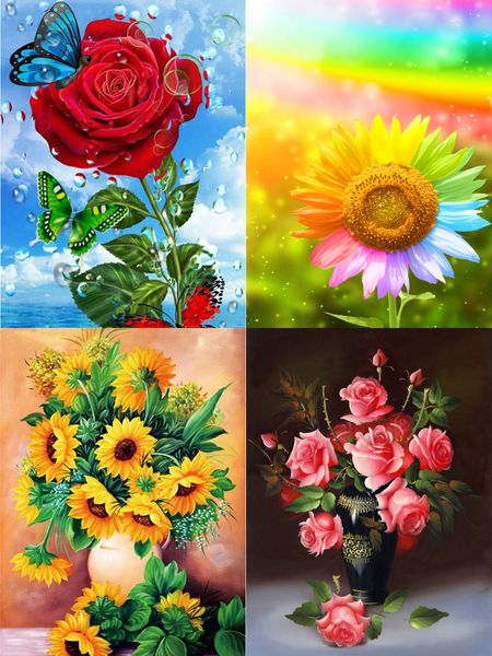 4-pack diy diamond painting, 5d shiny resin flower art paintings kits for adults and kids, hanging on the wall as home shop office decoratio
4-pack diy diamond painting, 5d shiny resin flower art paintings kits for adults and kids, hanging on the wall as home shop office decoratio