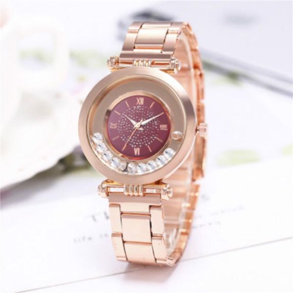 wristwatches luxury women fashion stainless steel quartz round wrist watch bracelet relogio feminino waterproof watches montre clock, Slivery;brown
wristwatches luxury women fashion stainless steel quartz round wrist watch bracelet relogio feminino waterproof watches montre clock, Slivery;brown