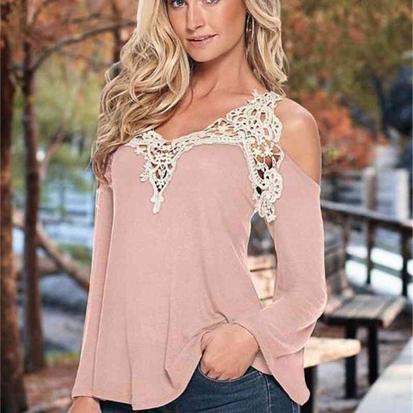women's t-shirt sleeve womens spring autumn clothes casual tees hollow out lace panelled women tshirt designer flare, White
women's t-shirt sleeve womens spring autumn clothes casual tees hollow out lace panelled women tshirt designer flare, White