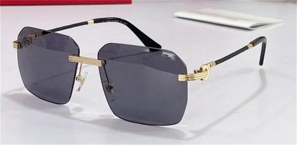 selling fashion design sunglasses 0828s square frame rimless glasses leather wrapped temple uv400 protective eyewear
selling fashion design sunglasses 0828s square frame rimless glasses leather wrapped temple uv400 protective eyewear