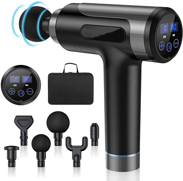massage gun, muscle gun deep tissue massager with 20 speeds 6 heads, percussion for pain relif
massage gun, muscle gun deep tissue massager with 20 speeds 6 heads, percussion for pain relif