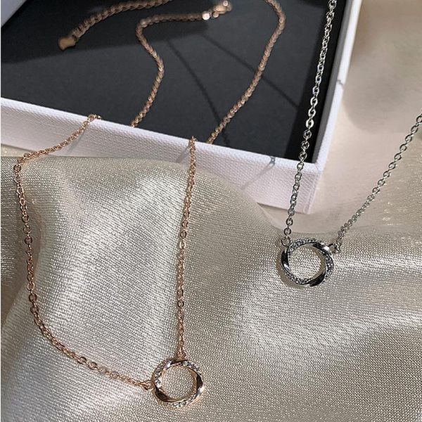pendant necklaces zircon necklace for women simple temperament circle charms clavicle chic jewelry, Silver
pendant necklaces zircon necklace for women simple temperament circle charms clavicle chic jewelry, Silver