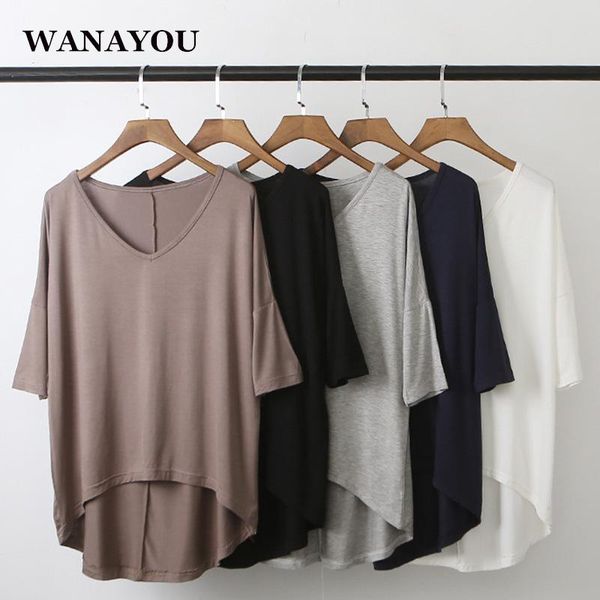 yoga outfit wanayou modal half sleeve loose shirt,v-neck lrregular fitess breathable sports pullover ,yoga workout top 
yoga outfit wanayou modal half sleeve loose shirt,v-neck lrregular fitess breathable sports pullover ,yoga workout top