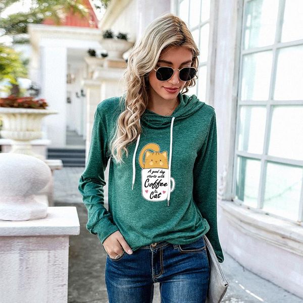 women's hoodies & sweatshirts 2021 autumn women cartoon cat print long sleeve lady graphic pullover plus size streetwear woman hooded, Black
women's hoodies & sweatshirts 2021 autumn women cartoon cat print long sleeve lady graphic pullover plus size streetwear woman hooded, Black