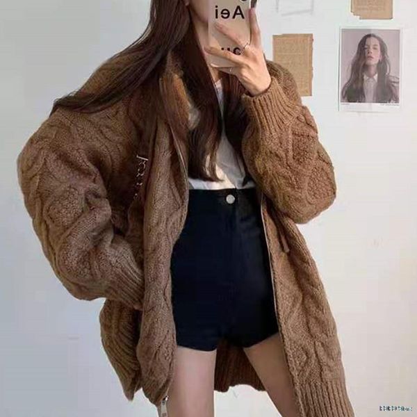 women's knits & tees women autumn winter oversize knitted cardigan casual 2021 hooded twist sweater zipper long sleeve crochet outerwea, White
women's knits & tees women autumn winter oversize knitted cardigan casual 2021 hooded twist sweater zipper long sleeve crochet outerwea, White