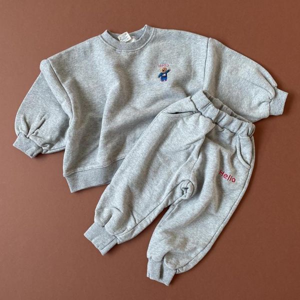 clothing sets spring autumn long sleeve keep warm born two-piece suit boys casual infant girls cartoon pattern sweatshirts+sports pants, White
clothing sets spring autumn long sleeve keep warm born two-piece suit boys casual infant girls cartoon pattern sweatshirts+sports pants, White