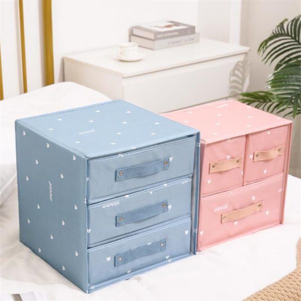 storage drawers home deskdrawer box cloth with lid closet underwear