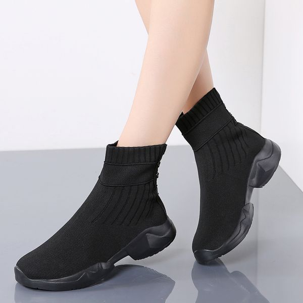 socks shoes breathable high-women shoes woman flats fashion sneakers stretch fabric casual slip-on ladies shoes new 1, Black
socks shoes breathable high-women shoes woman flats fashion sneakers stretch fabric casual slip-on ladies shoes new 1, Black