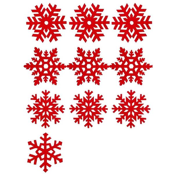 mats & pads 10pcs snowflake coasters decorative table mat xmas tree ornament (random style)
mats & pads 10pcs snowflake coasters decorative table mat xmas tree ornament (random style)
