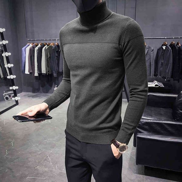 men's sweaters autumn winter sweater turtelneck solid warm knitted pullovers male casual fashion slim fit 9mxt, White;black
men's sweaters autumn winter sweater turtelneck solid warm knitted pullovers male casual fashion slim fit 9mxt, White;black