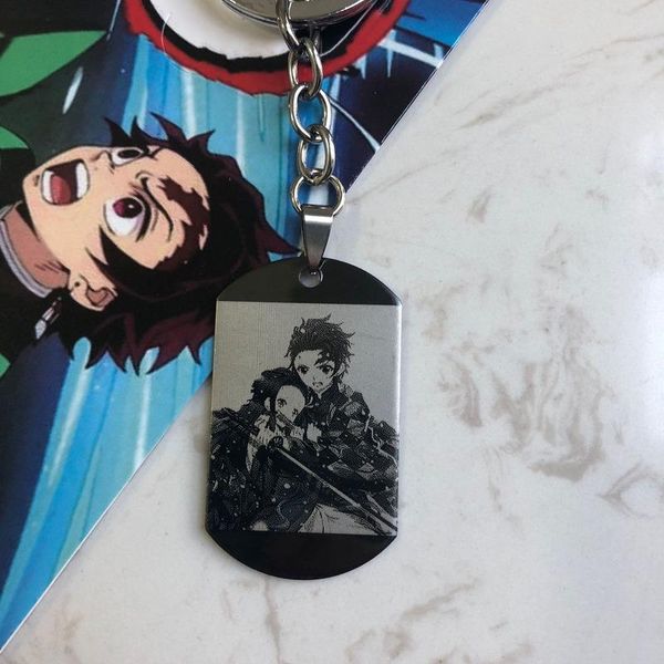 keychains demon slayer keychain stainless steel man key chain anime women holder cute couples kamado nezuko ring wedding llaveros, Silver
keychains demon slayer keychain stainless steel man key chain anime women holder cute couples kamado nezuko ring wedding llaveros, Silver