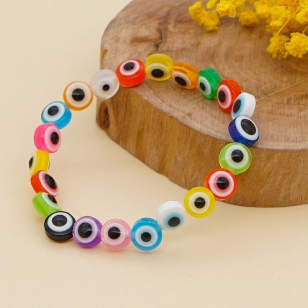 charm bracelets acrylic eyes beads for women egirl jewelry colorful stretch elastic bracelet gift handmade bransoletka damska, Golden;silver
charm bracelets acrylic eyes beads for women egirl jewelry colorful stretch elastic bracelet gift handmade bransoletka damska, Golden;silver