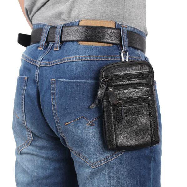genuine leather men's belt bags waist fanny pack for men male small shoulder 7 inch mobile phone pocket money pouch travel
genuine leather men's belt bags waist fanny pack for men male small shoulder 7 inch mobile phone pocket money pouch travel