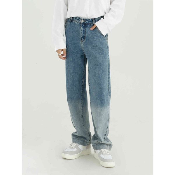 male streetwear vintage fashion jeans trousers men gradient color washed loose casual straigh denim pant, Blue
male streetwear vintage fashion jeans trousers men gradient color washed loose casual straigh denim pant, Blue