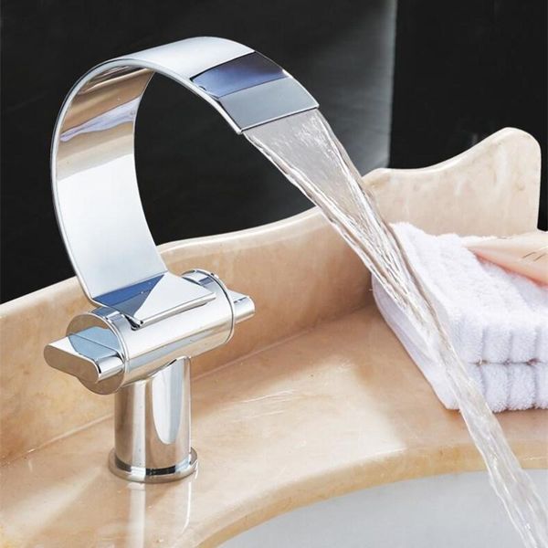 bathroom sink faucets brass material chrome finished and cold unique design water fall basin faucet,sink mixer
bathroom sink faucets brass material chrome finished and cold unique design water fall basin faucet,sink mixer